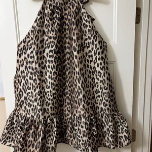 Entro Leopard Print dress